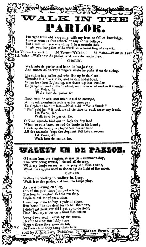 Walk In The Parlor 1668